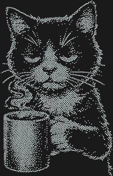 «Недоброе утро», сложенное из 3604 сияющих страз — позвольте этому искромётному образу рассказать свою историю на вашей стене и привнести в дом капельку чарующей тайны.