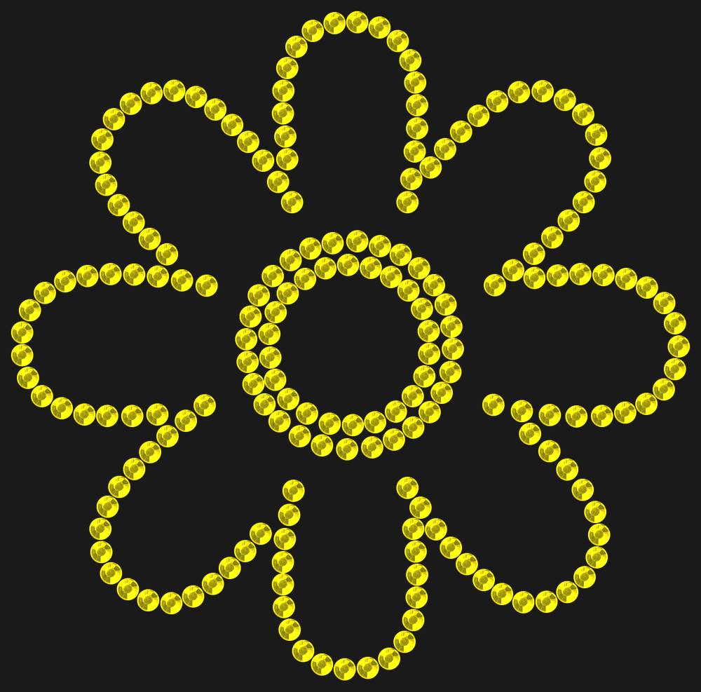 Трафарет Chamomile — RHT_FLOWER2_SS16_CITRINE