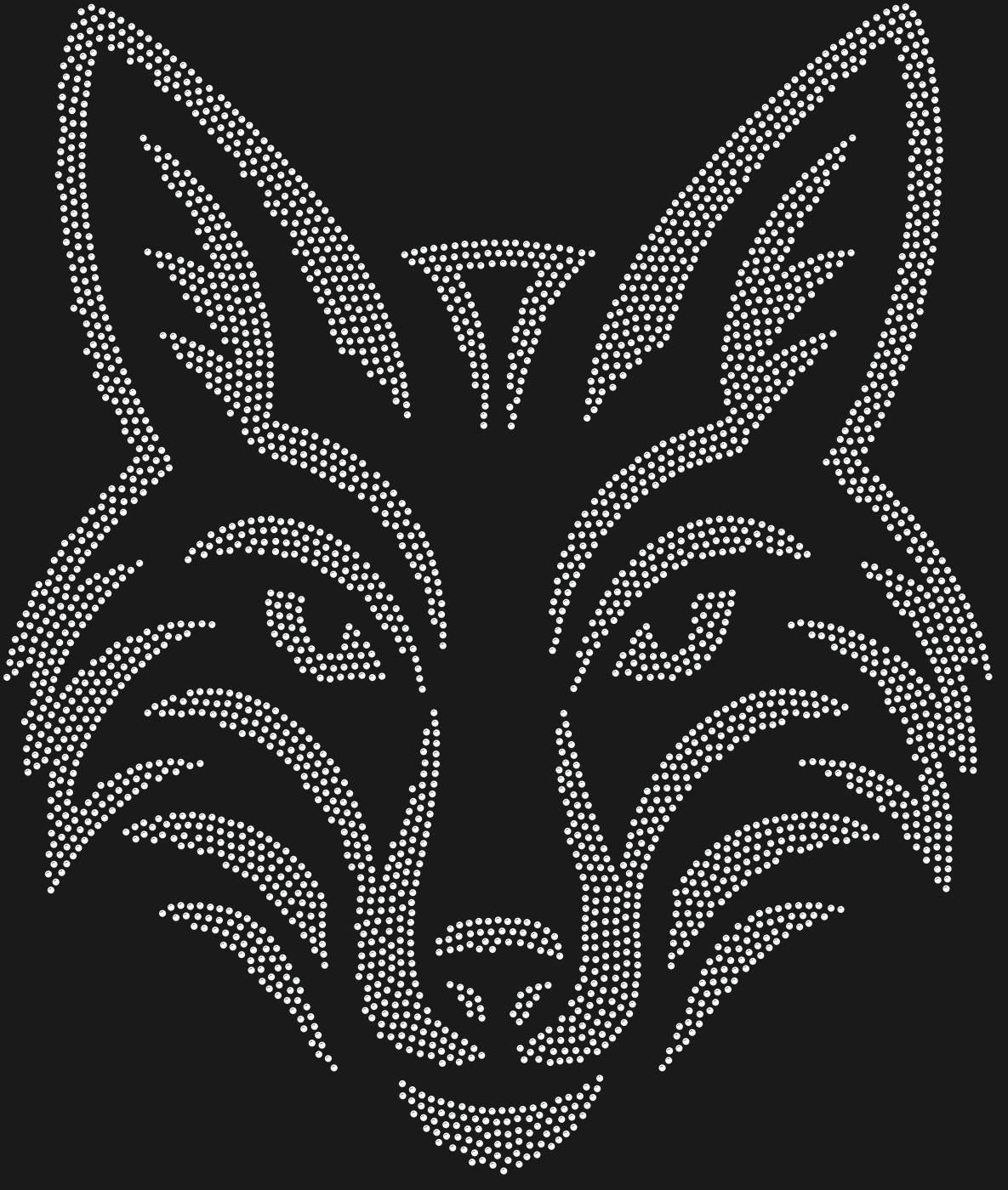 Трафарет Маска Лиса - Северная Америка — FOX3