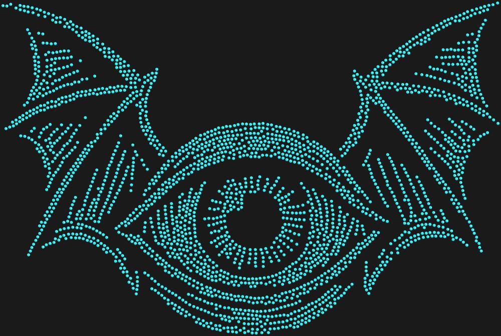 Трафарет Летучий глаз — RHT_FLIGHTEYE1_SS10_AQUAMARINE
