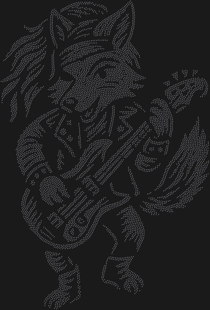 Трафарет Rocker Fox — RHT_FOXROCKER1_SS3_JET_BLACK
