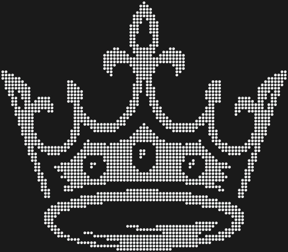 Трафарет Crown — RHT_CROWN2_SS20_CRYSTAL_CLEAR