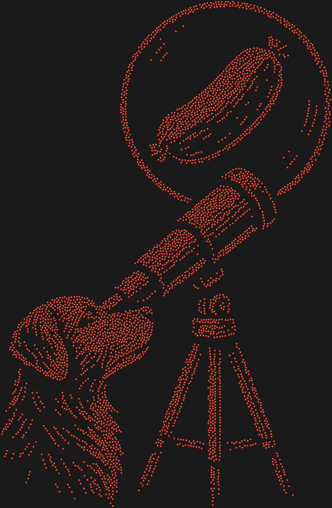 Трафарет Astronomer-dog — RHT_DOG6_SS6_LT_SIAM