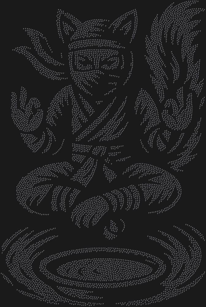Трафарет Кот-ниндзя — RHT_CATNINJA1_SS20_JET_BLACK