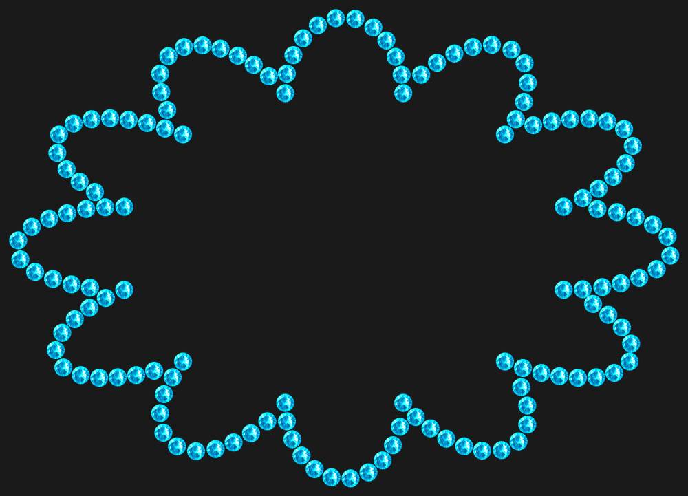 Трафарет Speech bubble — RHT_CLOUD1_SS10_AQUAMARINE