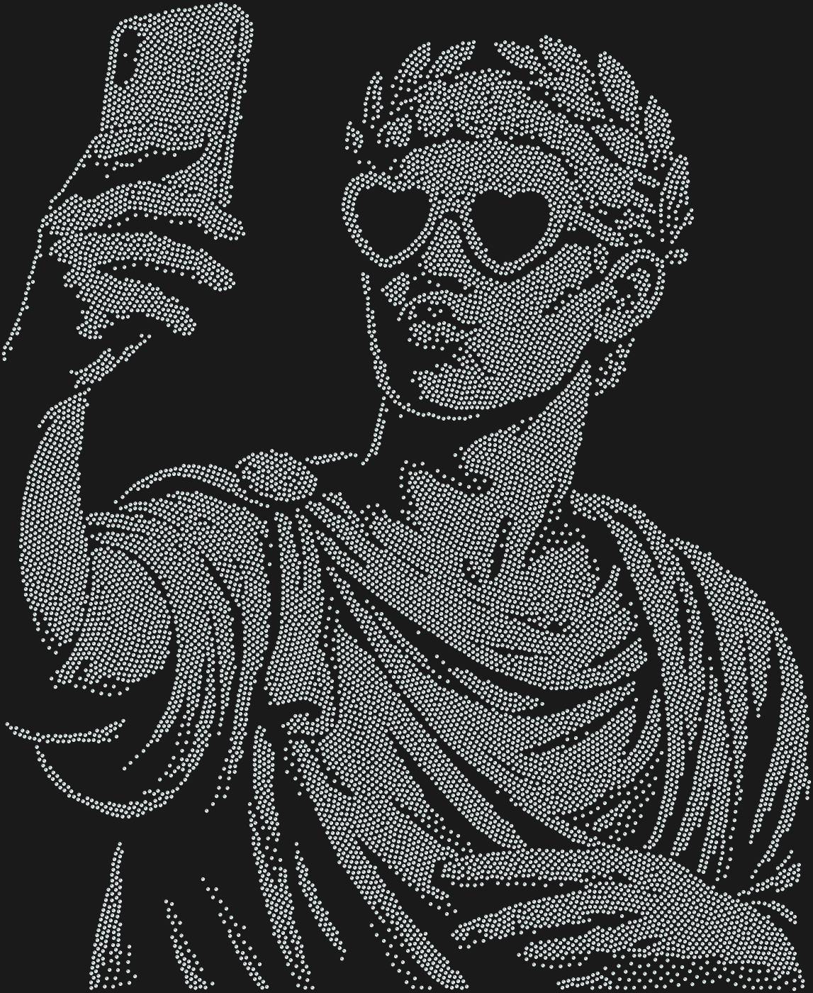 Трафарет Селфи — SELFIE1