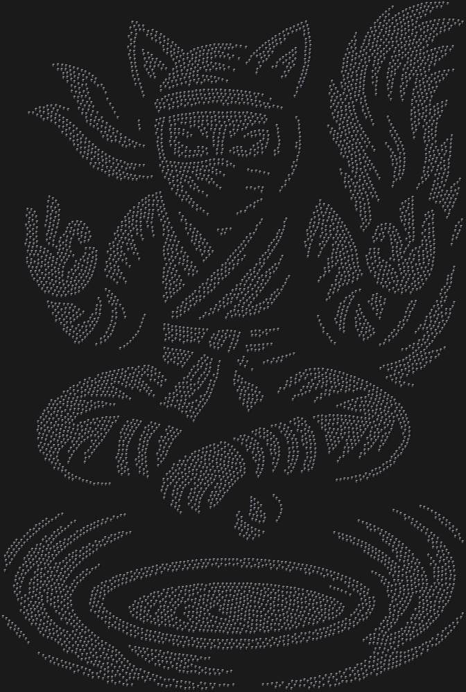 Трафарет Кот-ниндзя — RHT_CATNINJA1_SS5_JET_BLACK