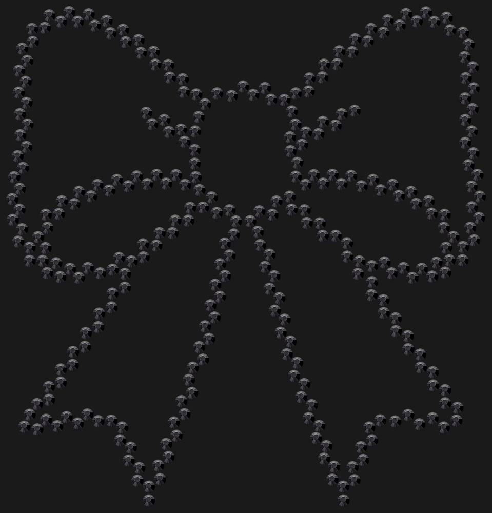 Трафарет Bow — RHT_BOW1_SS16_JET_BLACK