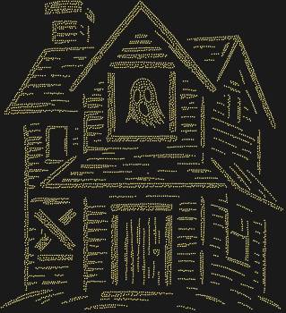 «Дом с приведением», где 5609 сверкающих страз оживляют жуткую сказку, манит заглянуть сквозь призрачную пелену в тайны веков.