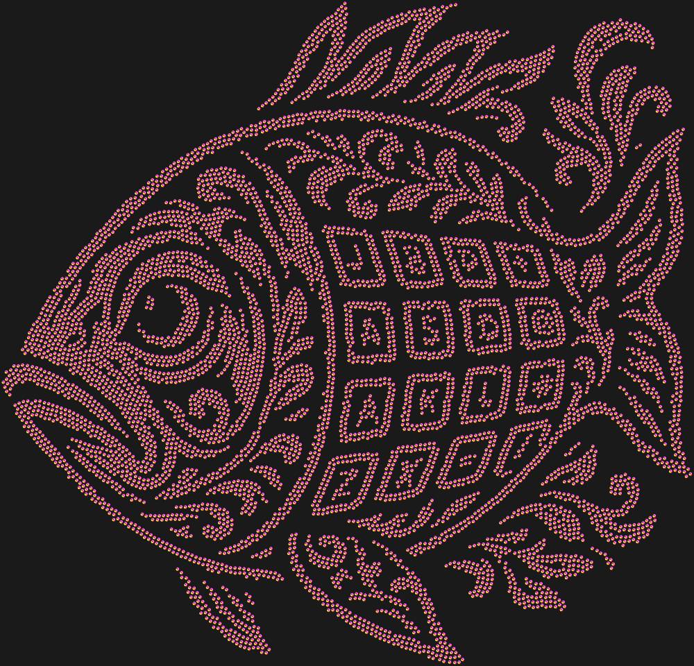 Трафарет Рыба Клава — RHT_FISHKEYB1_SS16_RAINBOW