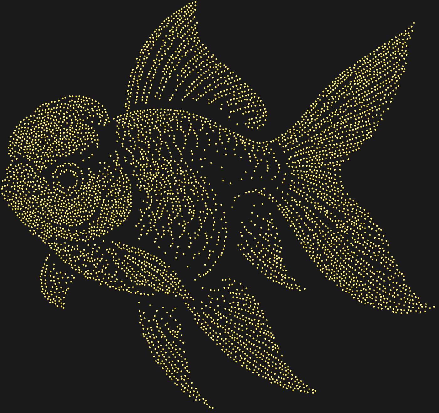 Трафарет Рыбка оранда — ORANDAGOLDFISH1