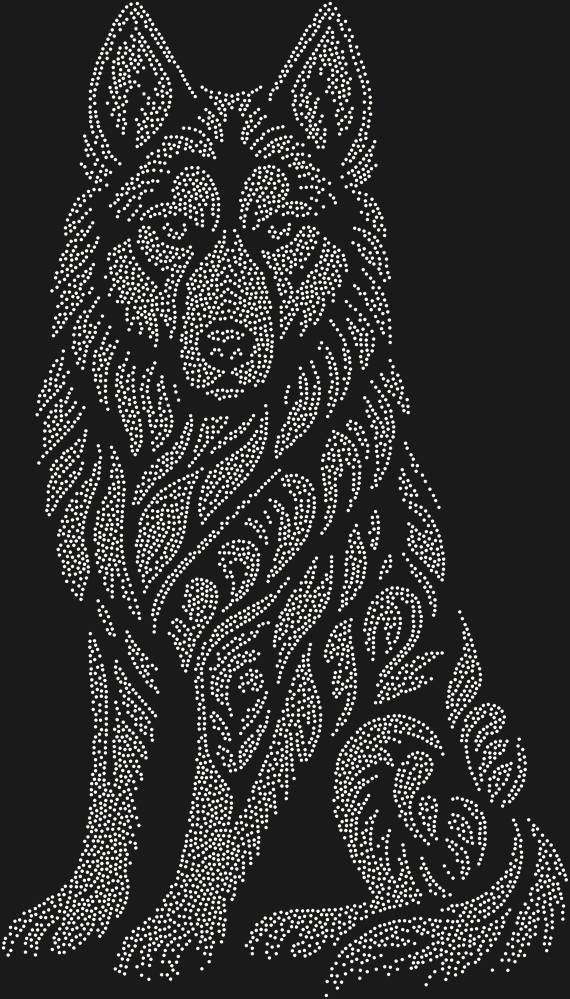 Трафарет Husky — RHT_HUSKY1_SS5_CRYSTAL_AB