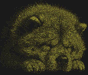 Спящий чау-чау, 6210 искрящихся страз — подарите себе шедевр, где каждый блик оживляет трогательный сон, воплощая нежность и умиротворение.