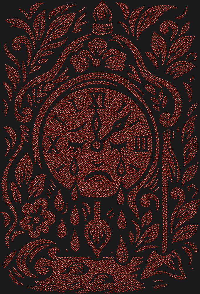 Трафарет Часы которые могли плакать — RHT_CRYINGCLOCK1_SS3_LT_SIAM