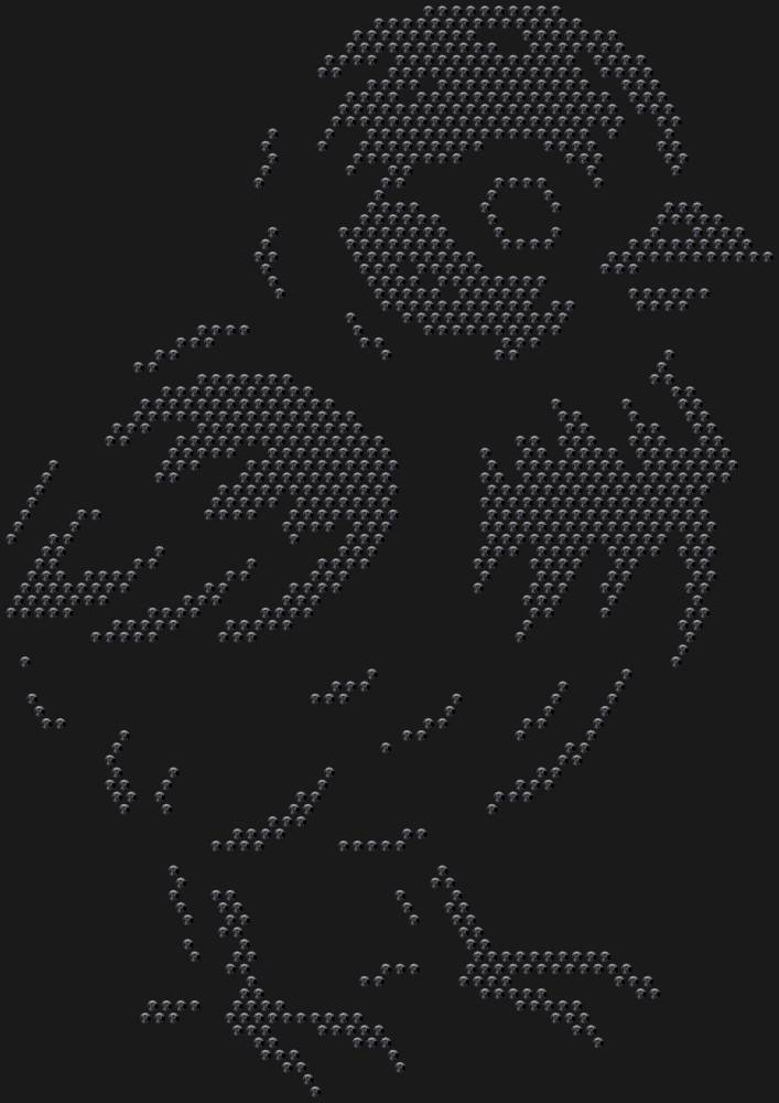 Трафарет Chick — RHT_CHICK1_SS10_JET_BLACK