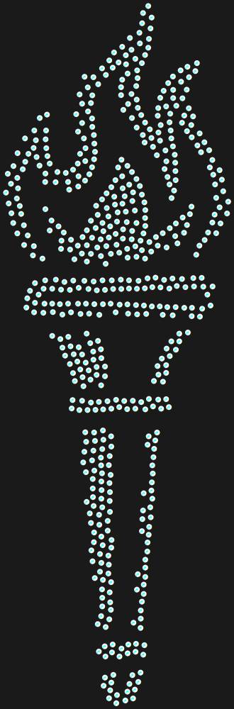Трафарет Torch — RHT_TORCH1_SS6_CRYSTAL_AB_DMC