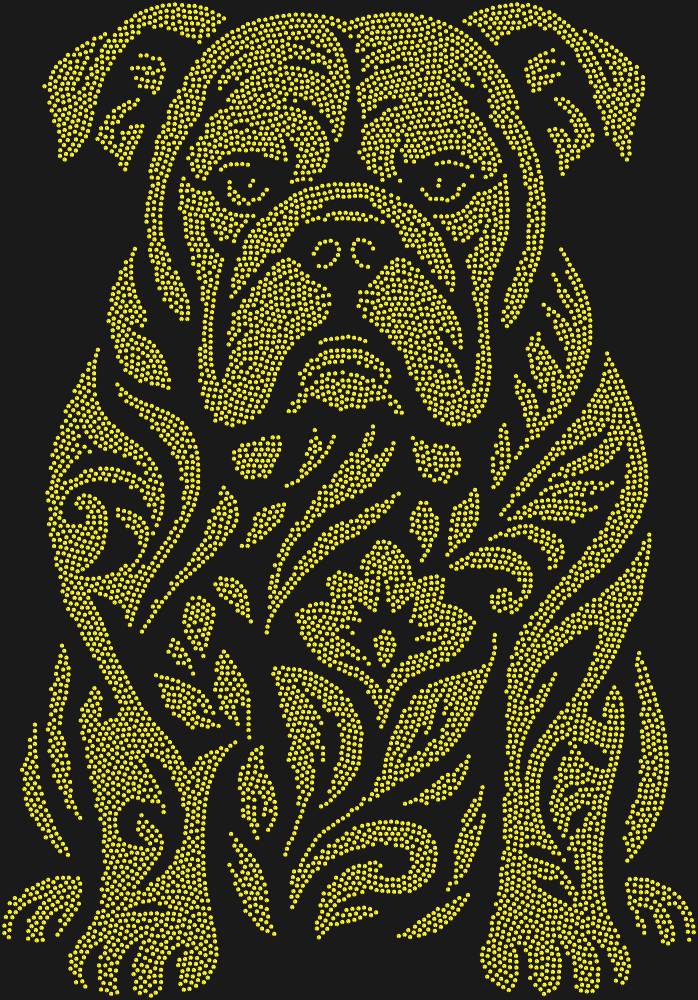 Трафарет Bulldog — RHT_BULLDOG1_SS10_OLIVE