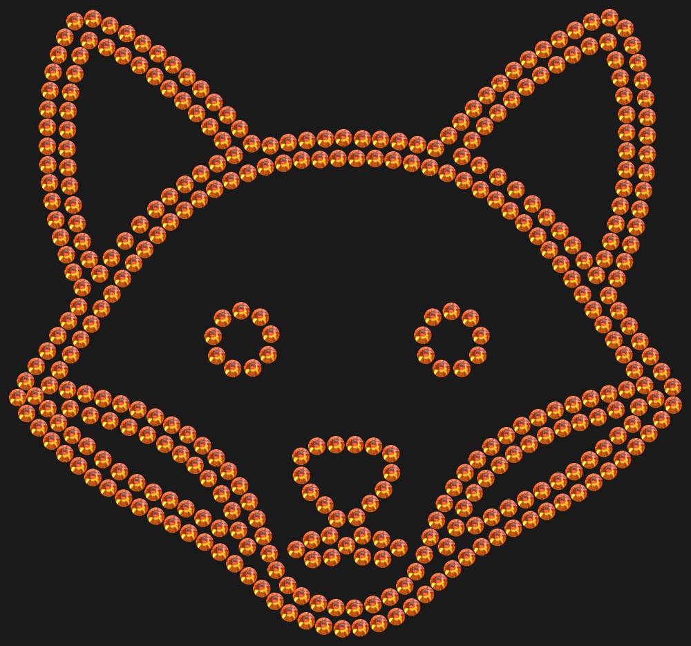 Трафарет Fox — RHT_FOX1_SS10_RED_VOLCANO