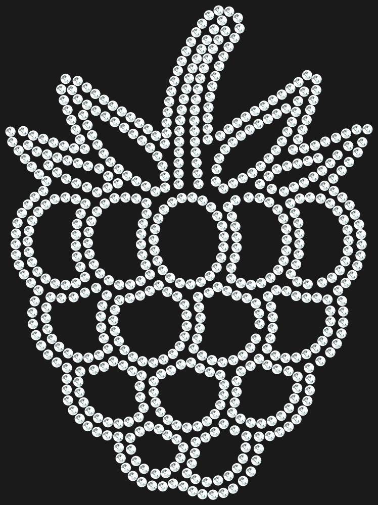 Трафарет Raspberry — RHT_RASPBERRY1_SS20_CRYSTAL_CLEAR