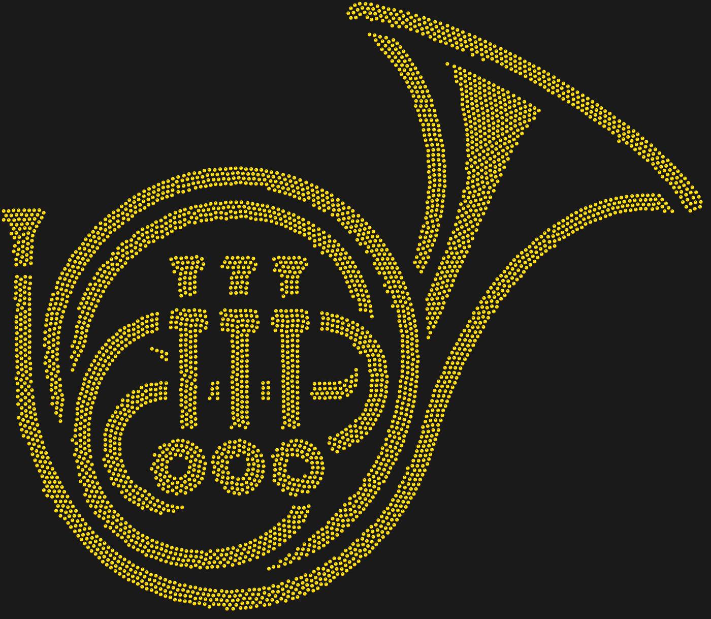 Трафарет Валторна — FRENCHHORN1