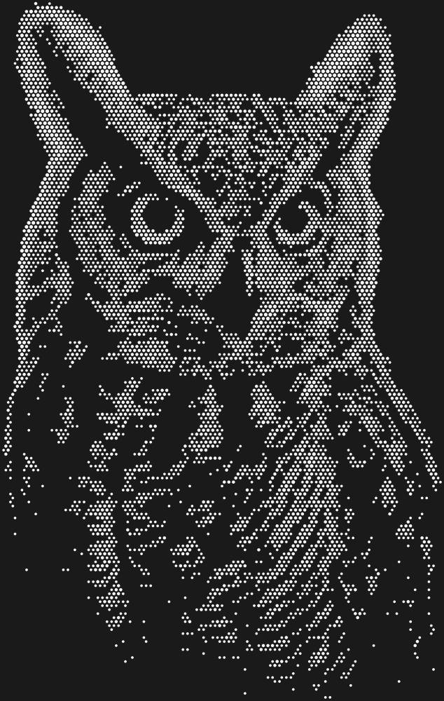 Трафарет Сова — RHT_OWL2_MULTY_CRYSTAL_CLEAR
