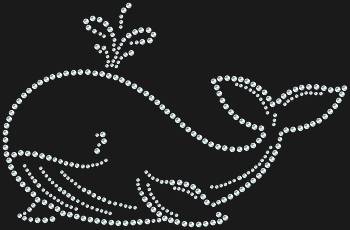 Кит с фонтаном, сверкая 347 бриллиантовыми искрами, превратит любую поверхность в чарующий океанский сон.