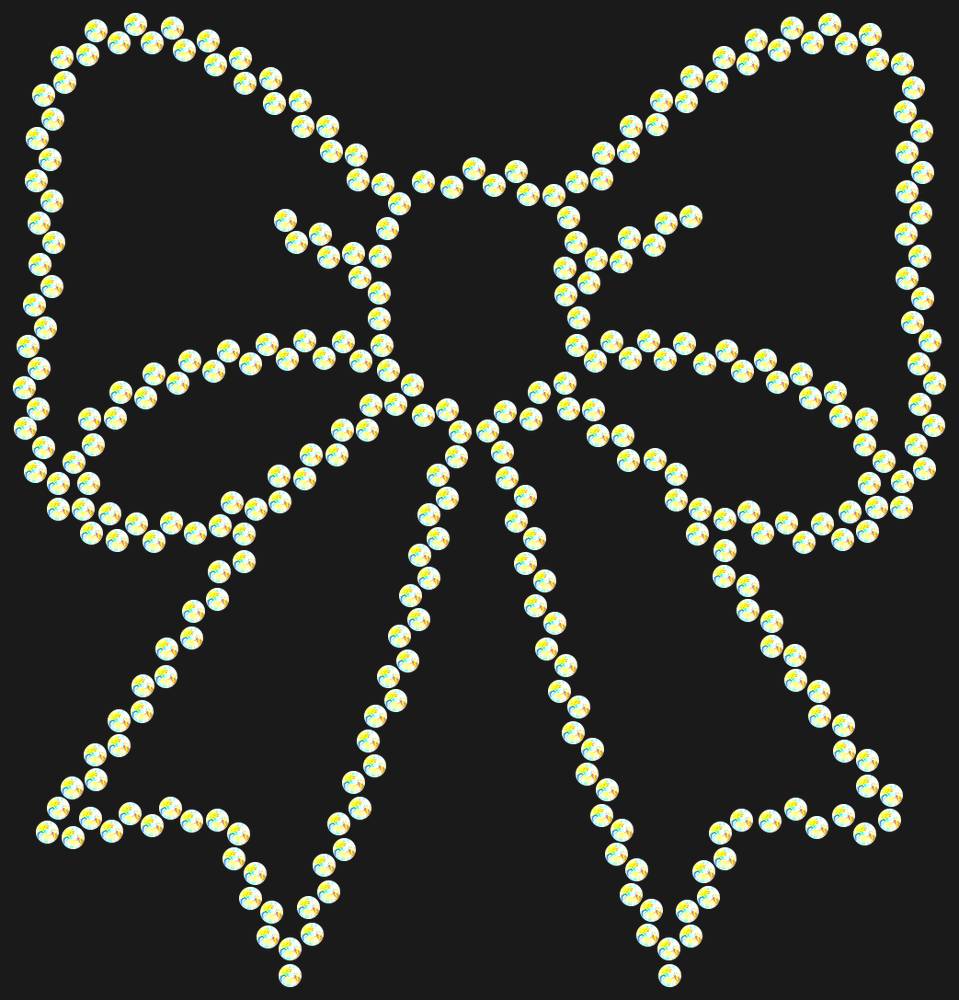 Трафарет Bow — RHT_BOW1_SS6_CRYSTAL_AB