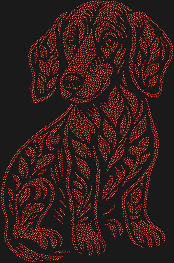 Трафарет Щенок таксы — RHT_DACHSHUNDPUPPY1_SS5_LT_SIAM