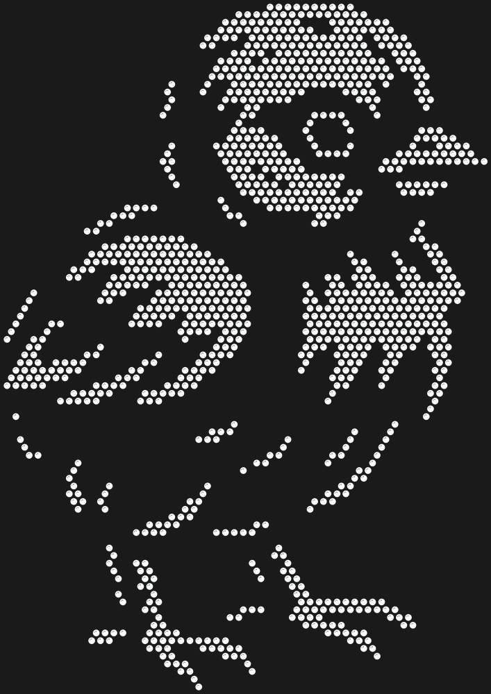 Трафарет Chick — RHT_CHICK1_SS6_CRYSTAL_CLEAR