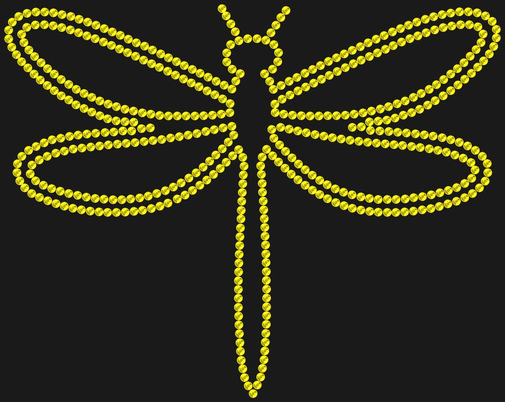 Трафарет Dragonfly — RHT_DRAGONFLY1_SS10_CITRINE