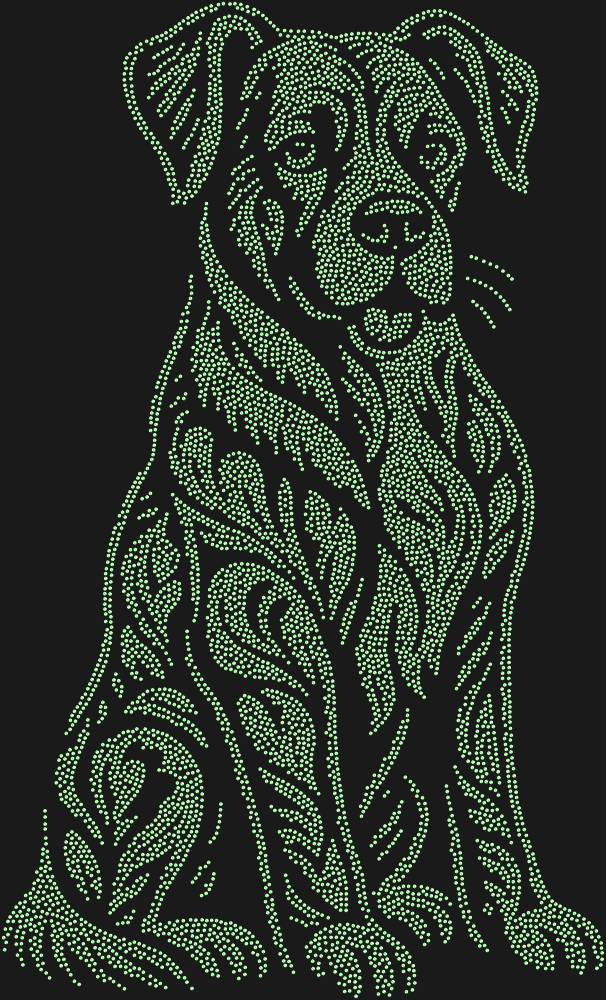 Трафарет Боксер — RHT_BOXER1_SS10_LT_PERIDOT