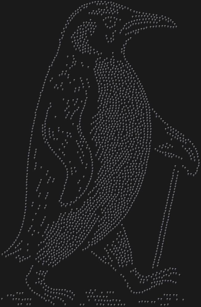 Трафарет Важный пингвин с тростью — RHT_PENGUIN1_SS10_JET_BLACK