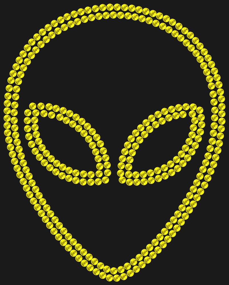 Трафарет Alien — RHT_UFO1_SS10_CITRINE