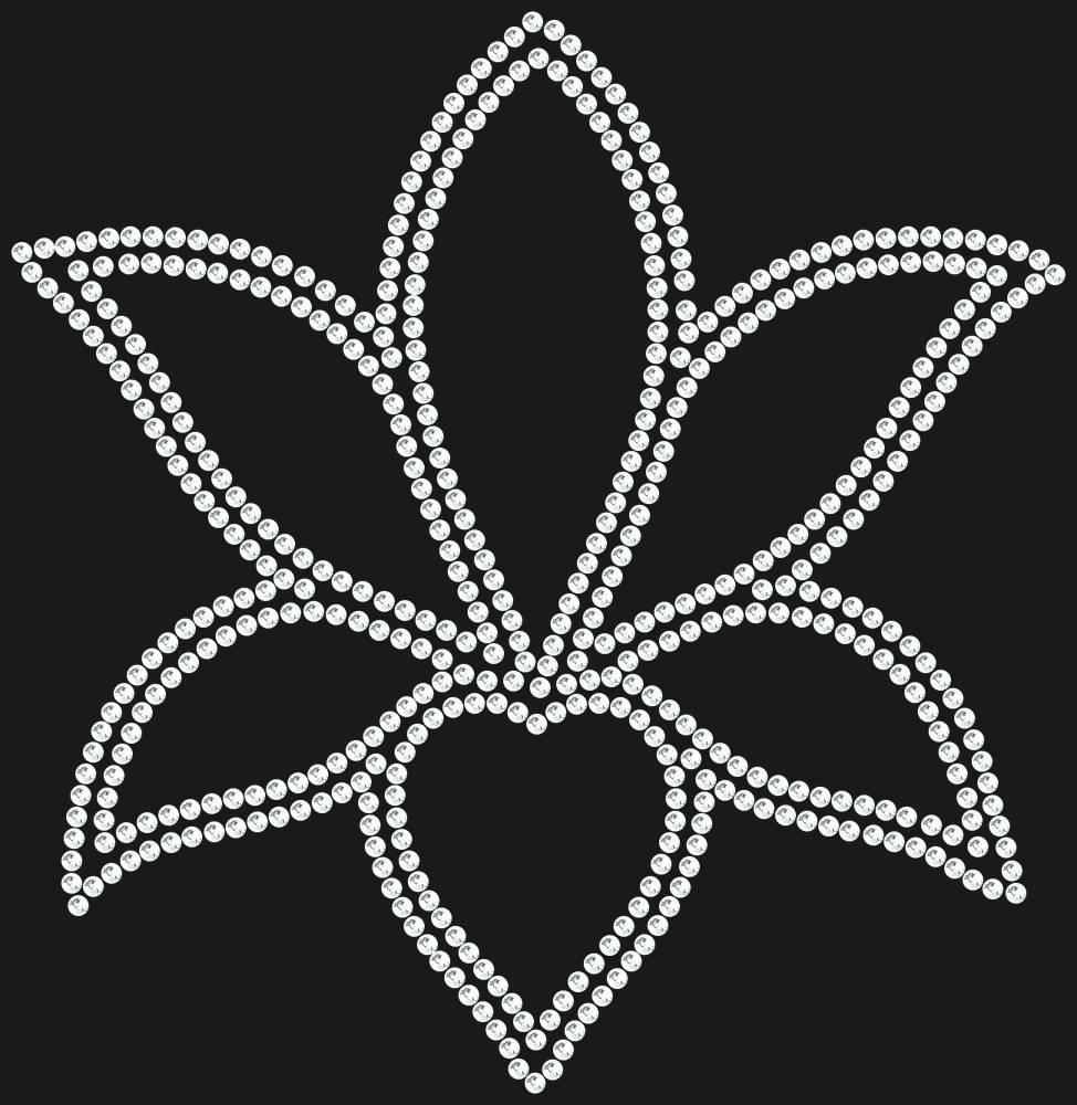 Трафарет Lily — RHT_LILY1_SS6_CRYSTAL_CLEAR