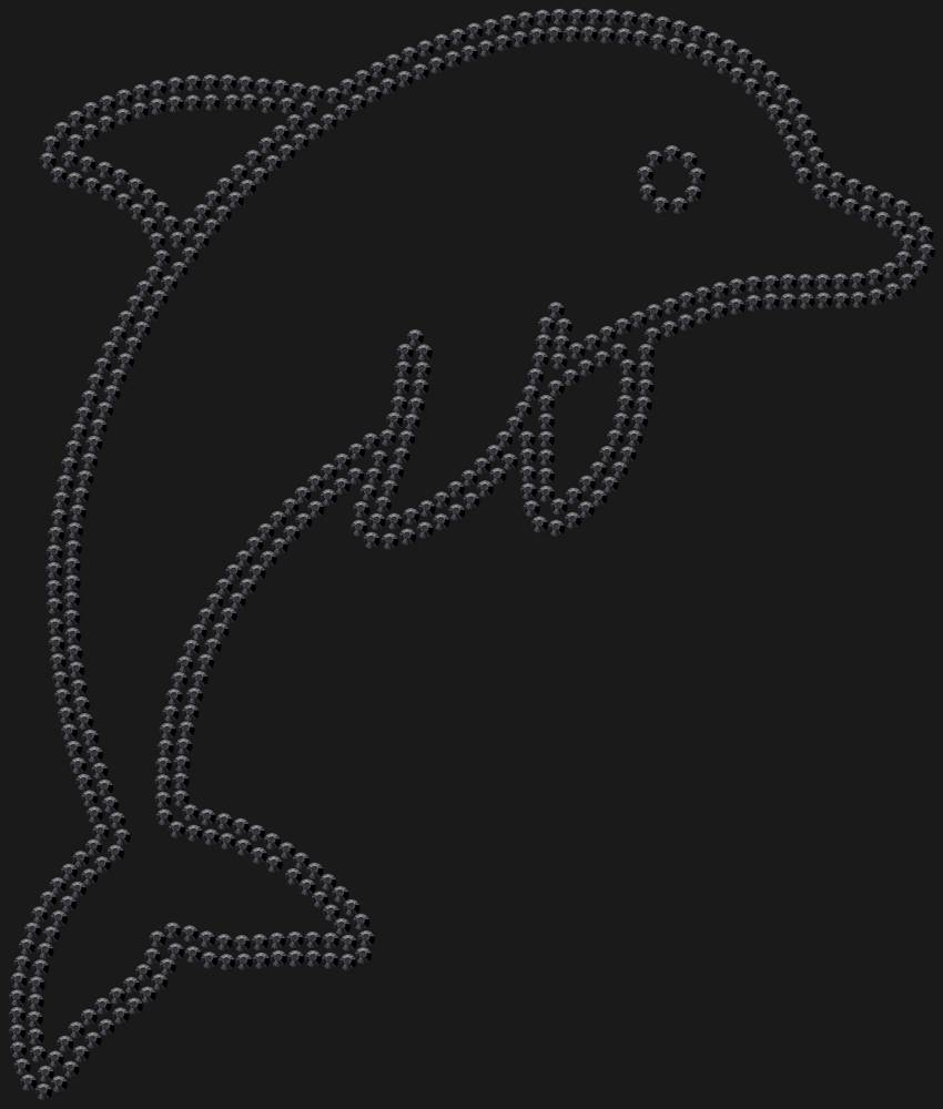 Трафарет Dolphin — RHT_DOLPHIN1_SS10_JET_BLACK