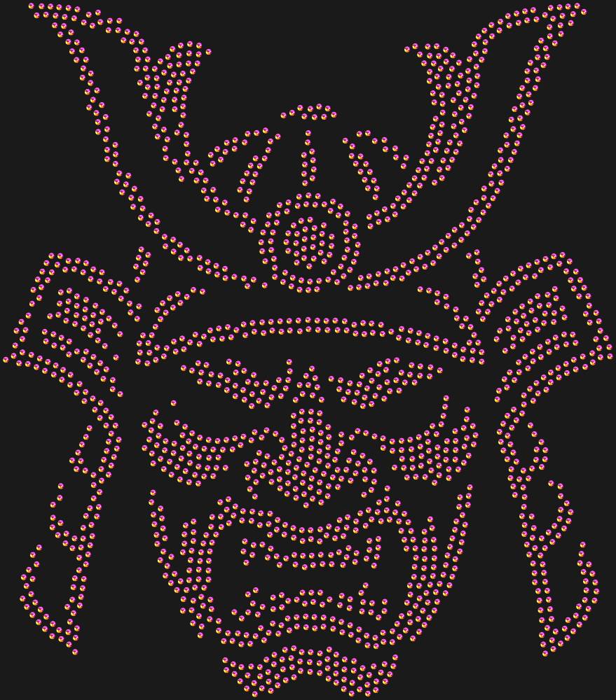 Трафарет Samurai mask — RHT_SAMURAI2_SS10_RAINBOW
