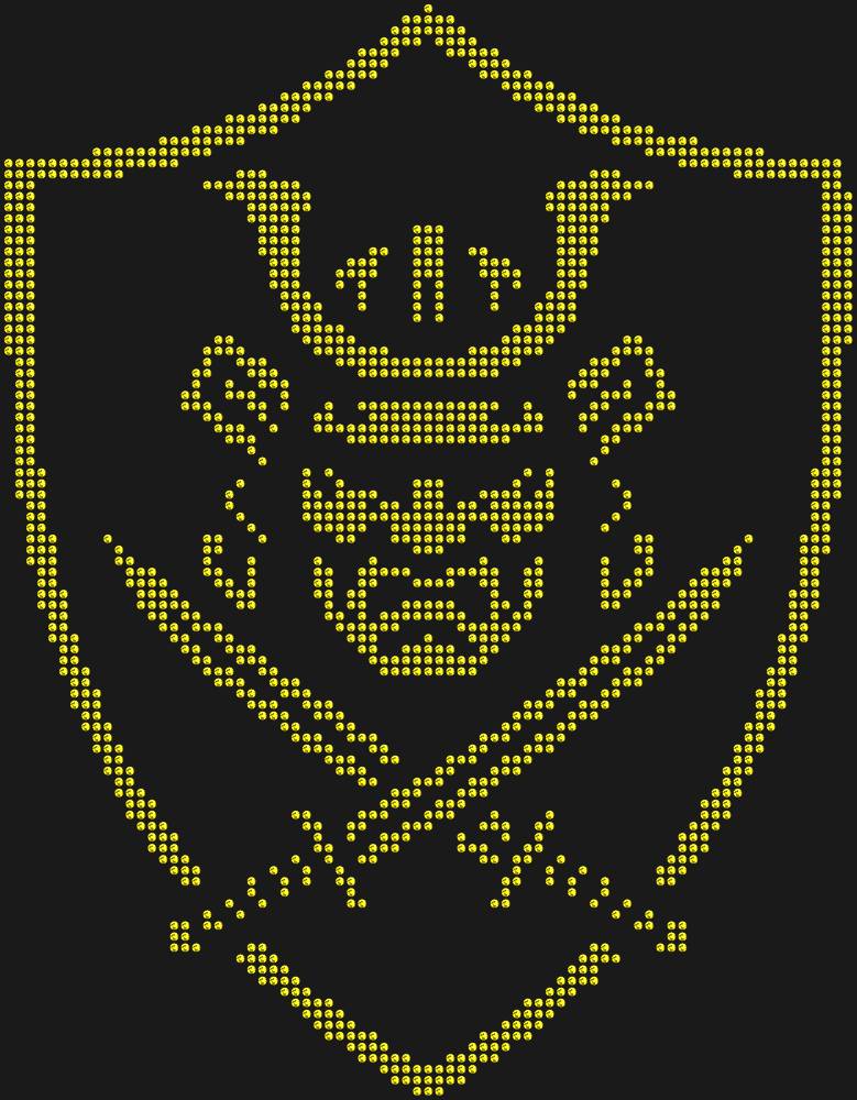Трафарет Samurai shield — RHT_SAMURAI1_SS16_OLIVE