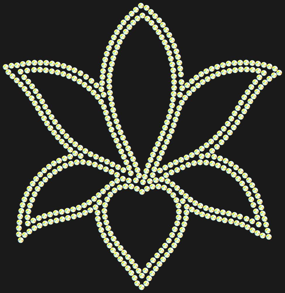 Трафарет Lily — RHT_LILY1_SS12_CRYSTAL_AB