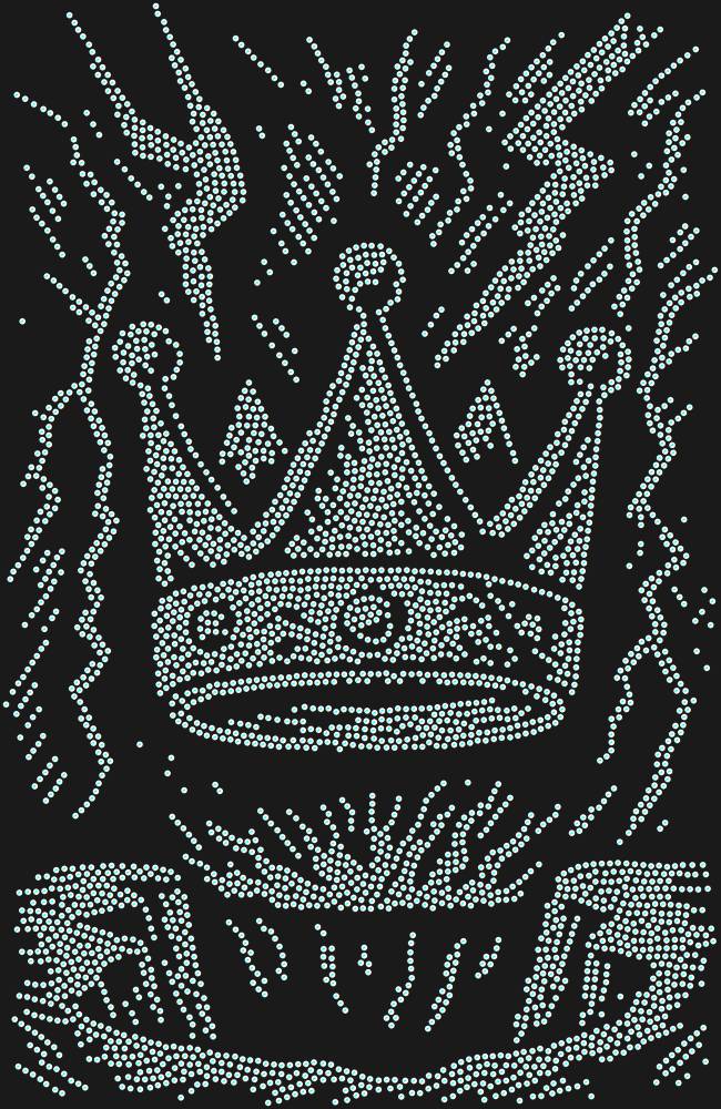 Трафарет Crown — RHT_CROWNABYSS1_SS12_CRYSTAL_AB_DMC