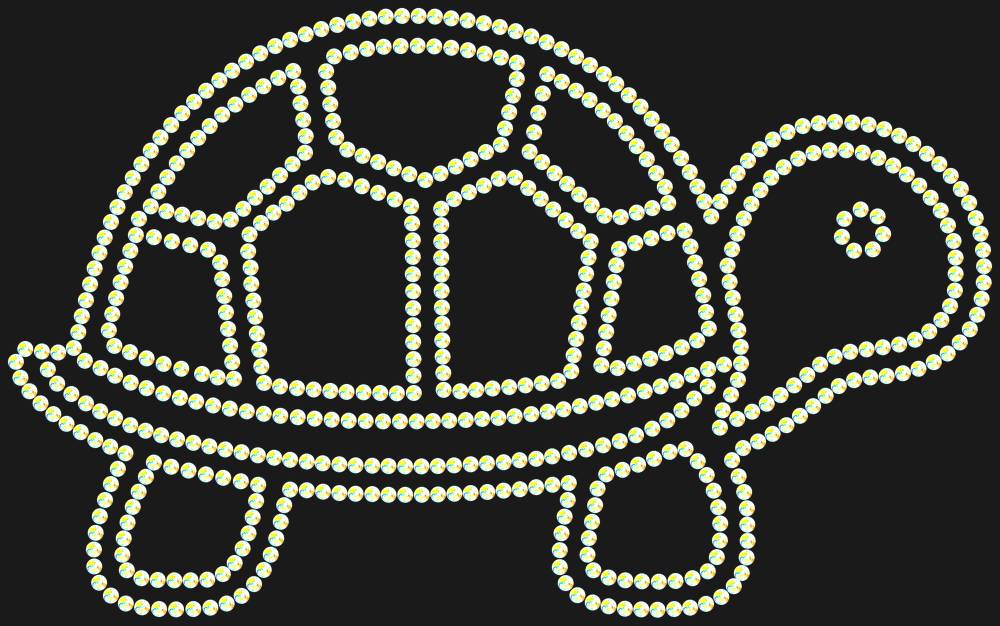 Трафарет Turtle — RHT_TURTTLE1_SS16_CRYSTAL_AB