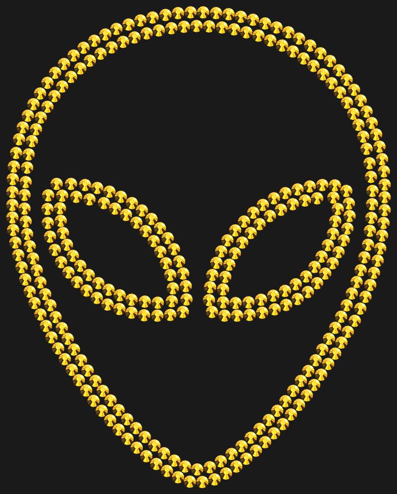 Трафарет Alien — RHT_UFO1_SS10_GOLD