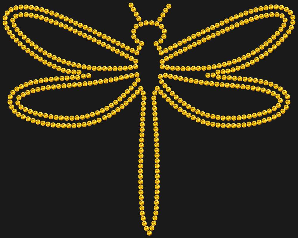 Трафарет Dragonfly — RHT_DRAGONFLY1_SS10_TOPAZ