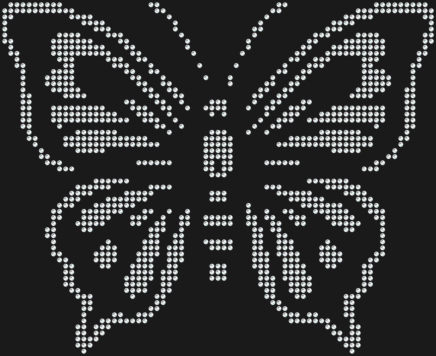 Трафарет Butterfly — BUTTERFLY2