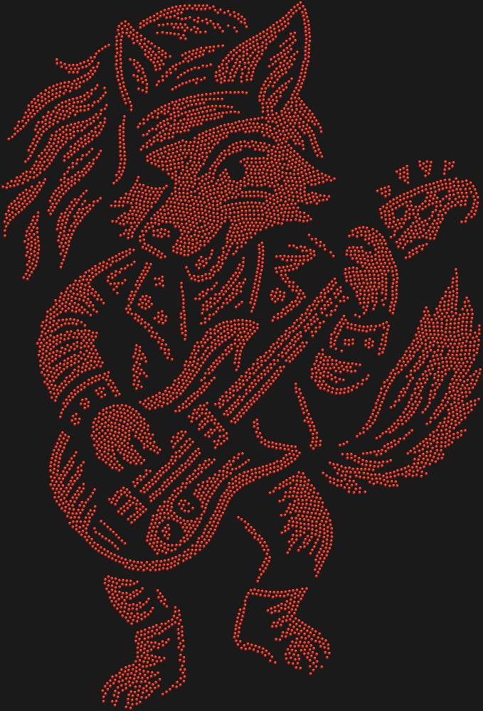 Трафарет Rocker Fox — RHT_FOXROCKER1_SS5_LT_SIAM