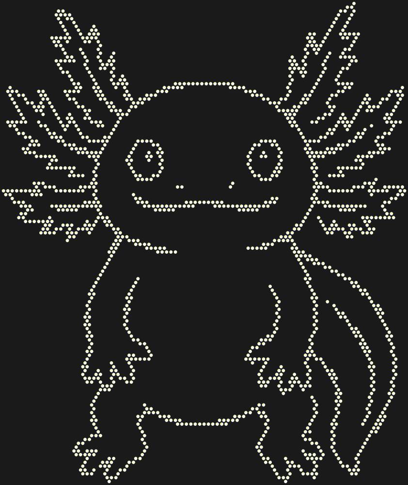 Трафарет Axolotl — RHT_AXOLOTL1_SS6_CRYSTAL_AB