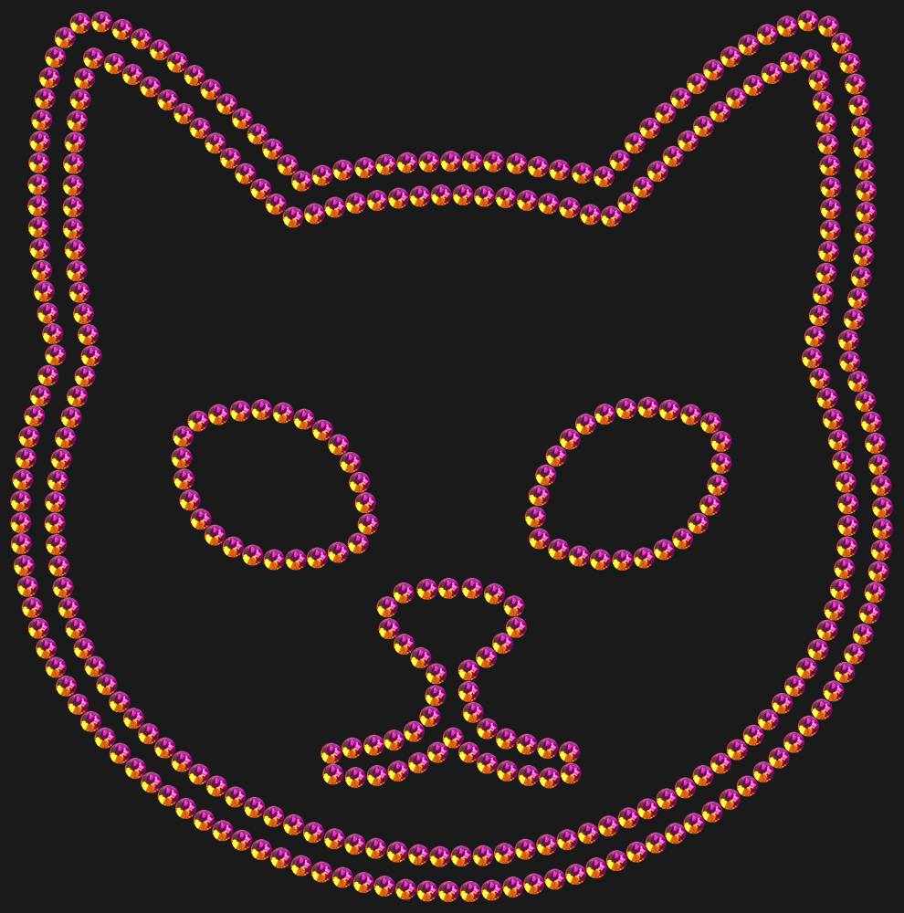 Трафарет Cat — RHT_CAT1_SS16_RAINBOW