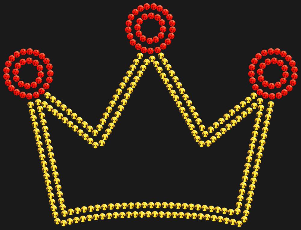 Трафарет Colored crown — RHT_CROWN1C_SS10_MAIN
