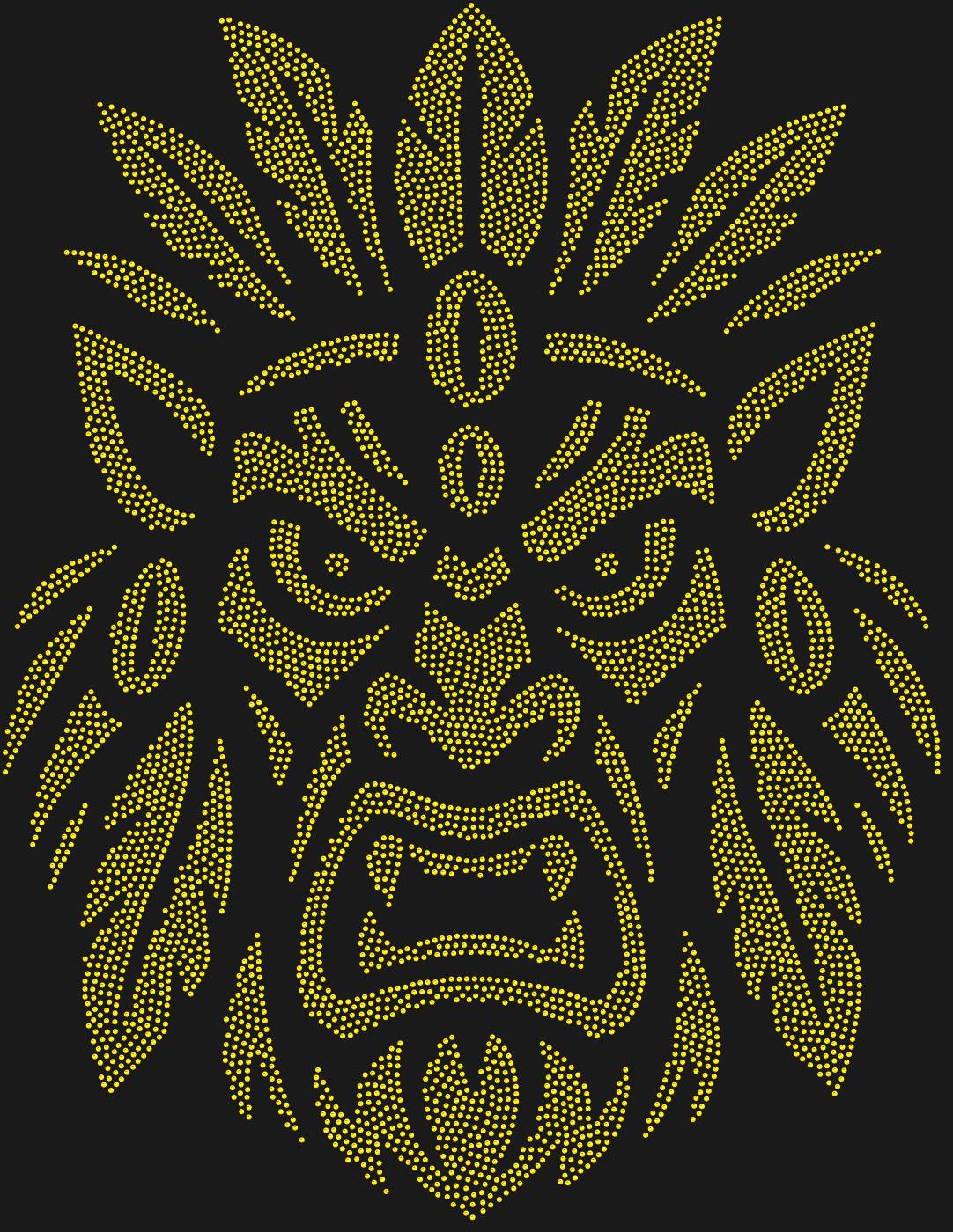 Трафарет Маска Колдун - Африка — WITCHDOCTORMASK1