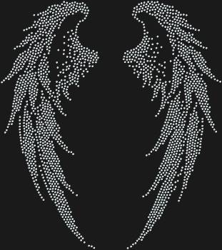 Рисунок из страз по номерам «Крылья ангела», сияние 2119 драгоценных кристаллов, воплотит в жизнь воздушную грацию и подарит полёт вдохновения.