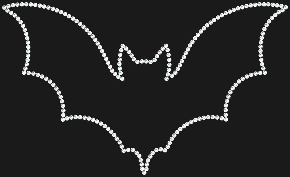 Трафарет Bat — RHT_BAT1_SS10_CRYSTAL_CLEAR